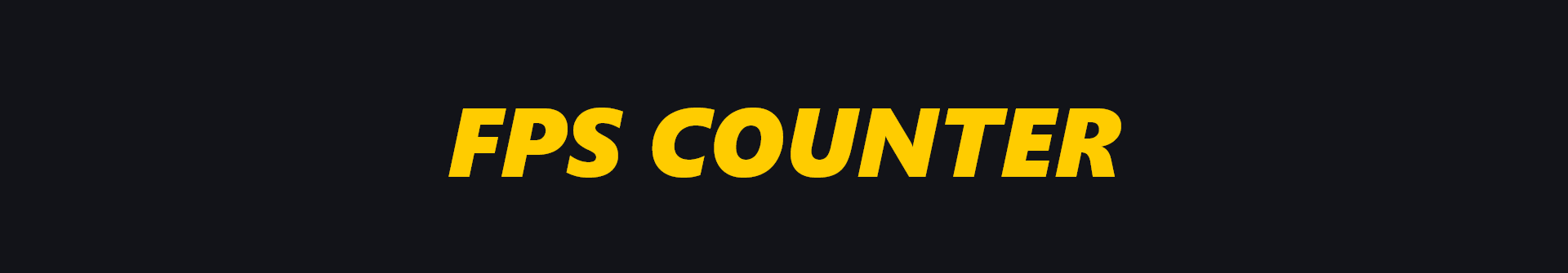 Unity FPS Counter screenshot 1